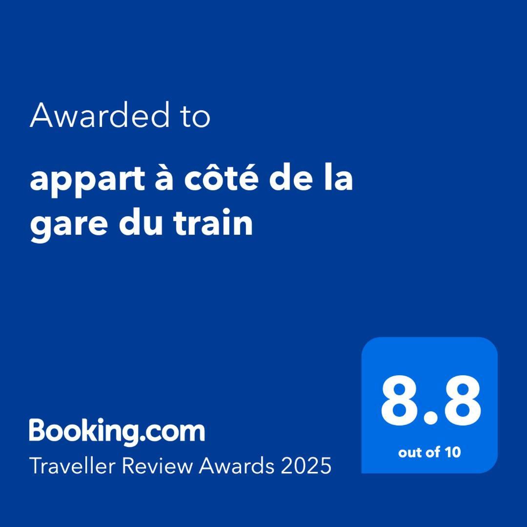Appart A Cote De La Gare Du Train Marakeş Dış mekan fotoğraf